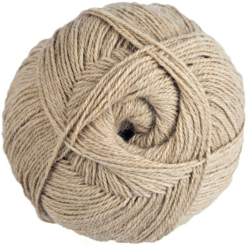 Beige - 100% Alpaca - Hilo fino - 100 gr.