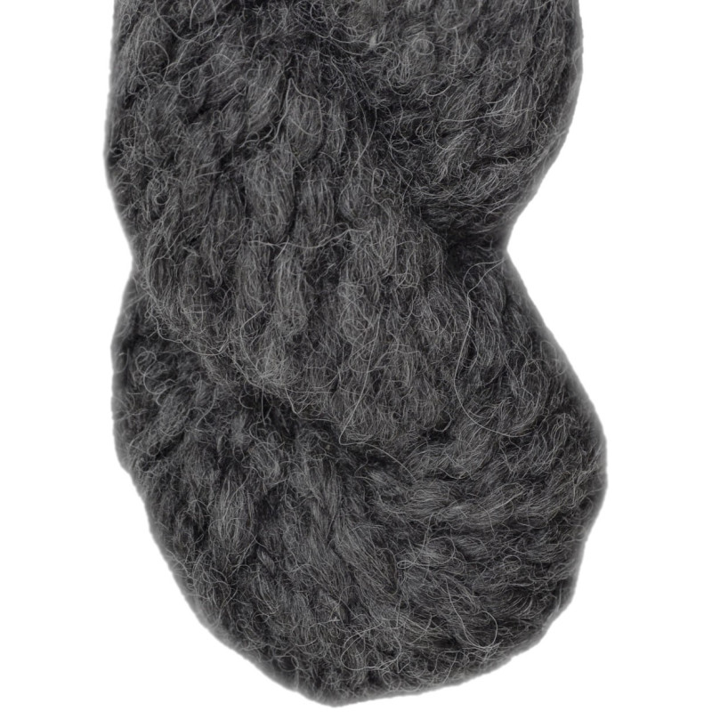 Gris Oscuro - 100% Alpaca - Super bulky - 100 gr.