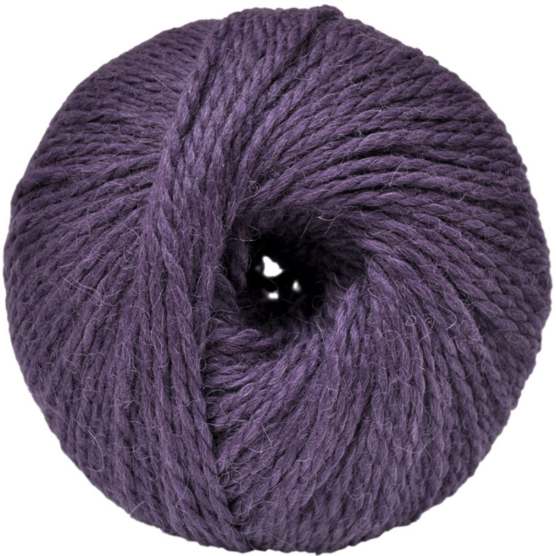 Lana de Alpaca y Oveja - Violeta - 100 gr.