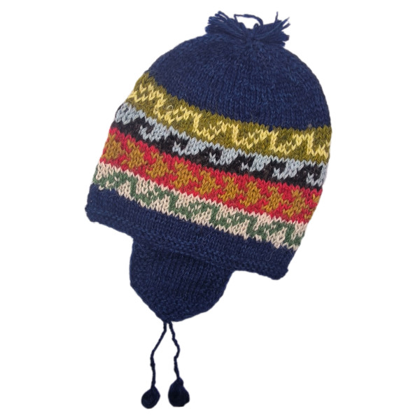 Gorro Andino Chu'llo Talla S - Lana de llama y alpaca