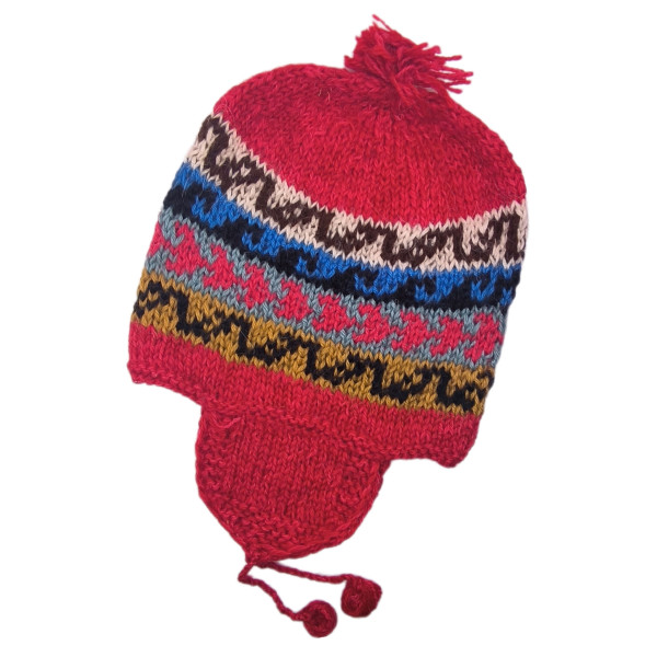 Gorro Andino Chu'llo Talla S - Lana de llama y alpaca