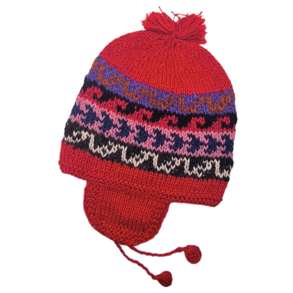 Gorro Andino Chu'llo Talla S - Lana de llama y alpaca