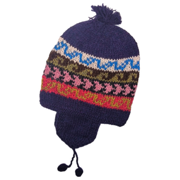 Gorro Andino Chu'llo - Lana de llama y alpaca