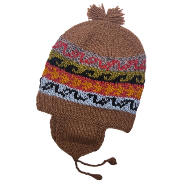 Gorro Andino Chu'llo - Lana de llama y alpaca