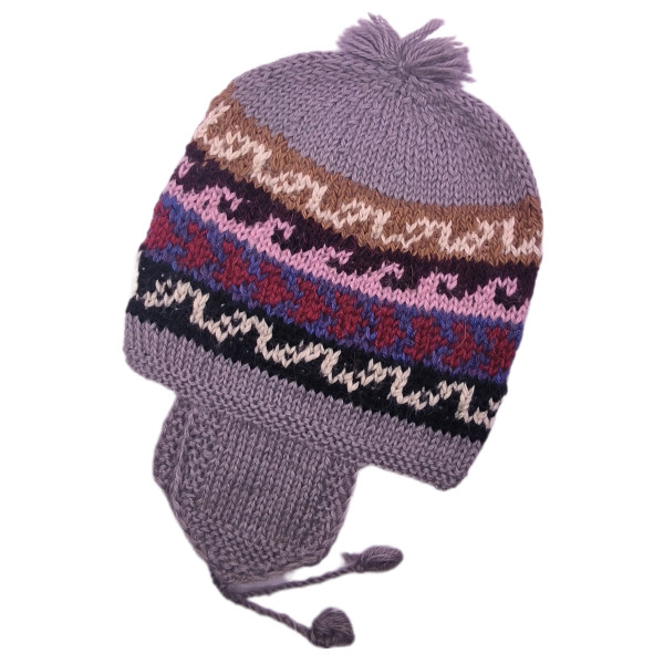 Gorro Andino Chu'llo - Lana de llama y alpaca