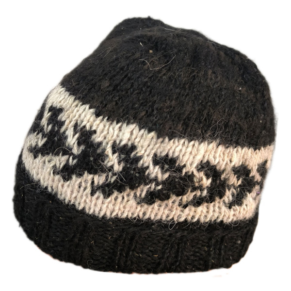 Gorro Parinacota Colores Naturales - Lana de llama y alpaca